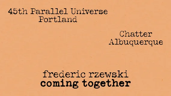 Concerts Coming Together