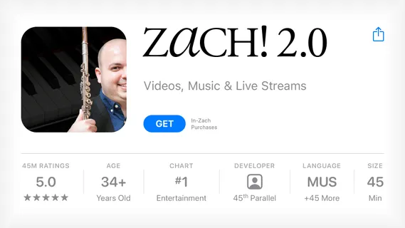 Zach! 2 Framed