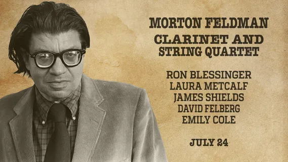 Concerts Morton Feldman